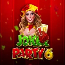 Logo of Joker Party 6 from Greentube at SpinSahara Casino